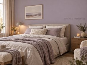 Обои однотонные сиреневые 77 цветов (Hygge 77 Colors) C4-06 изображение 2