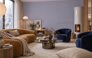 Обои однотонные фиолетовые 77 цветов (Hygge 77 Colors) C4-07 изображение 5
