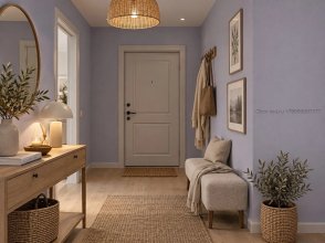 Обои однотонные фиолетовые 77 цветов (Hygge 77 Colors) C4-07 изображение 7