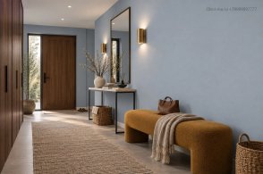 Обои однотонные голубые 77 цветов (Hygge 77 Colors) C6-01 изображение 6
