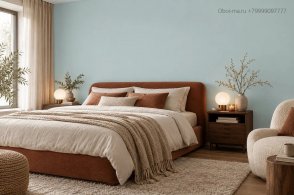 Обои однотонные мятные 77 цветов (Hygge 77 Colors) C6-04 изображение 3