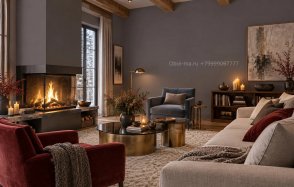 Обои однотонные фиолетовые 77 цветов (Hygge 77 Colors) C9-07 изображение 5