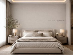 Обои однотонные бежевые Cashmere CA7332 изображение 1
