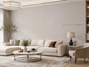 Обои однотонные бежевые Cashmere CA7332 изображение 3