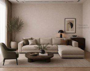 Обои однотонные бежевые Cashmere CA7332 изображение 2