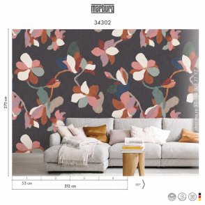 Немецкие Обои фотообои с цветами Smart Art Selection 34302 изображение 2