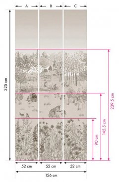 Обои Little Greene Storybook Papers Storybook Papers 0231RICLUCK изображение 2