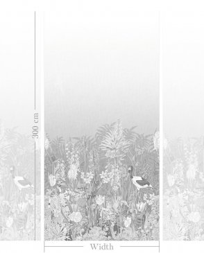 Фрески с птицами для гостиной Art Fabric Ткани FA1025-COL1 изображение 1