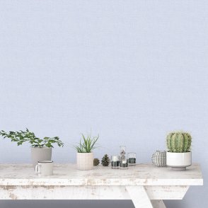 Обои A.S. Creation, Aura, Bernardo Bartalucci, Artsimple, Wall Up однотонные, под штукатурку голубые светлые Miniatures G67883 изображение 1