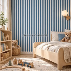 Обои в полоску темные Kids & Teens G78400 изображение 1