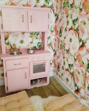 Обои Carey Lind для спальни розовые Watercolors WT4504 изображение 3