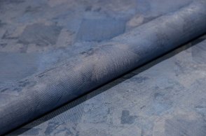 Обои синие Винтаж KM7107 изображение 3