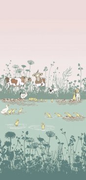Обои Little Greene Storybook Papers Storybook Papers 0231RIQUACK изображение 4
