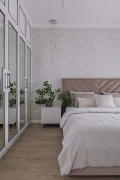 Обои в стиле У. Морриса Сага Lun1-001 изображение 1