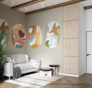 Обои в стиле модерн Сага Lun8-005-1 изображение 1