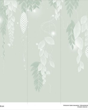 Обои Fresq с листьями для спальни Classic Collection MIRACLE изображение 6