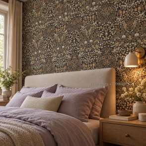 Обои в стиле У. Морриса Colours of Morris MOW0165-01 изображение 2