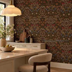 Обои в стиле У. Морриса Colours of Morris MOW0165-03 изображение 4