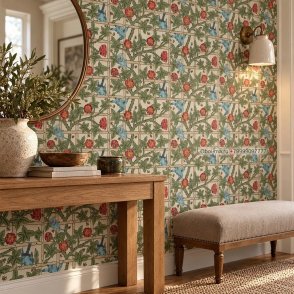 Обои в стиле У. Морриса Colours of Morris MOW0173-01 изображение 5
