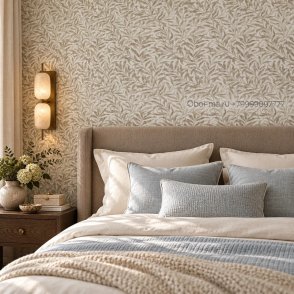 Обои в стиле У. Морриса Colours of Morris MOW0174-02 изображение 3