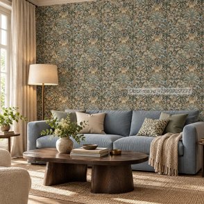 Обои в стиле У. Морриса Colours of Morris MOW0175-01 изображение 2