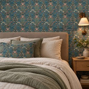 Обои в стиле У. Морриса Colours of Morris MOW0175-02 изображение 3
