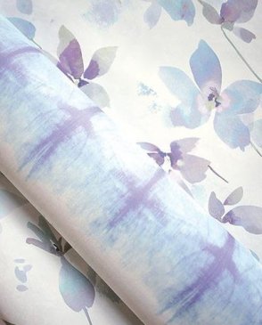 Обои с акварельными цветами для спальни Senzai NH10607 изображение 1
