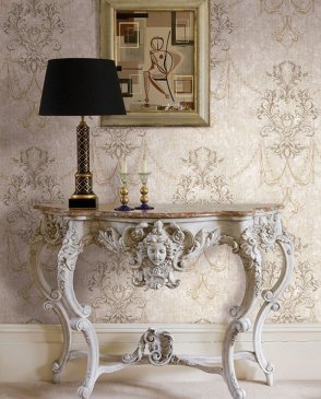 Обои светлые в классическом стиле Kashmir nk90807 изображение 1