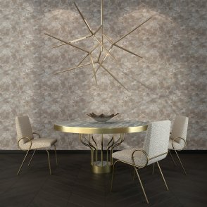 Обои коричневые Meteora R24111 изображение 2