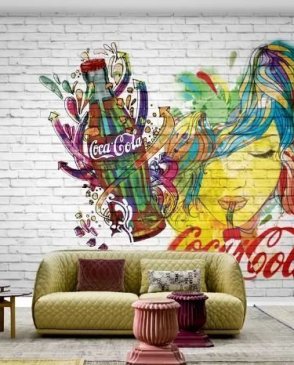 Итальянские Обои панно Coca Cola Z41272 изображение 1