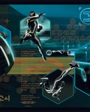 Обои бумажные синие Disney DK6066BD изображение 1