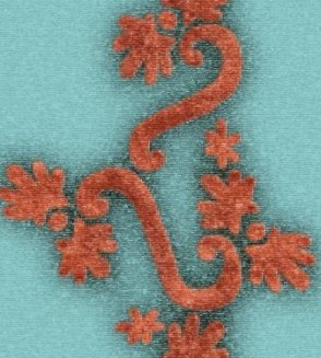 Обои с вензелями мятные Parade VP843-04 изображение 1