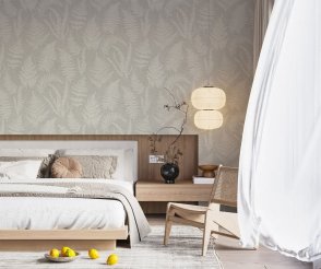 Обои Sanderson, Zambaiti Parati, Wall Up в морском стиле, с листьями Step-Up W185102 изображение 1