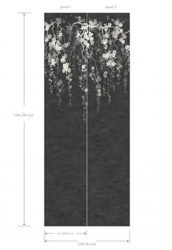 Обои панно с цветами Tea Garden 2 ZA8058M изображение 1