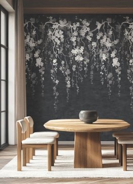 Обои панно с цветами Tea Garden 2 ZA8058M изображение 3