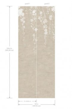 Обои панно с цветами Tea Garden 2 ZA8059M изображение 1