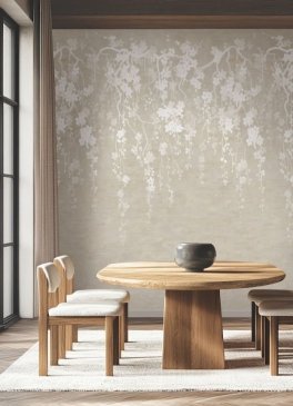 Обои панно с цветами Tea Garden 2 ZA8059M изображение 3