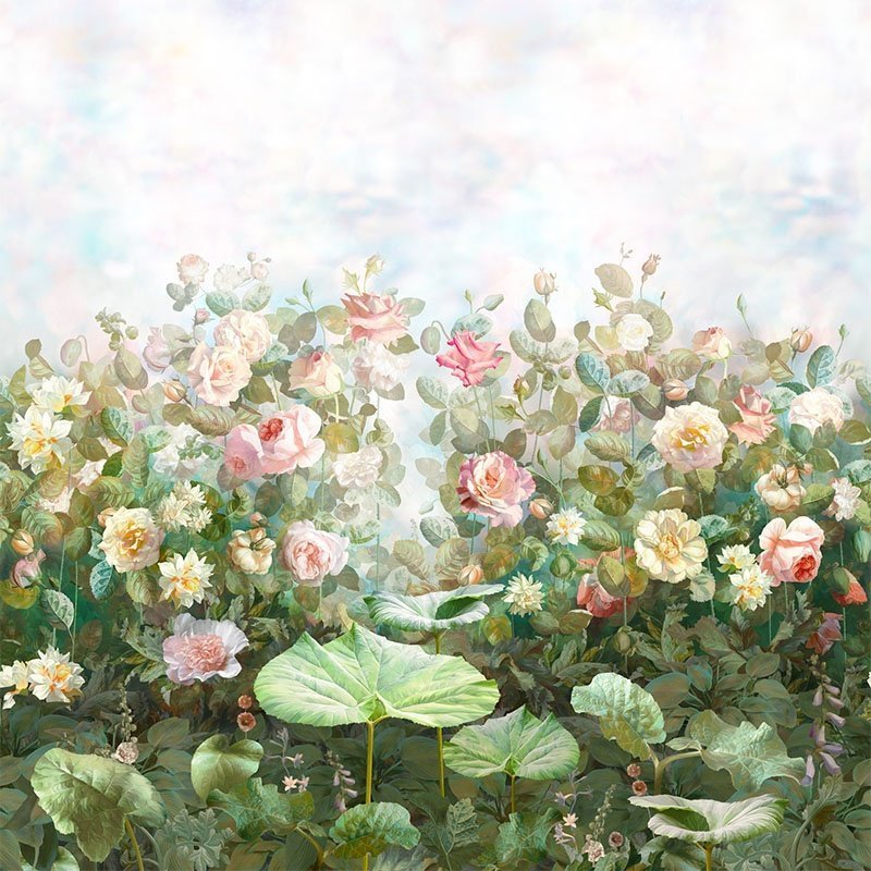 Фрески Affresco Tsvetarium rose-garden-color-1
