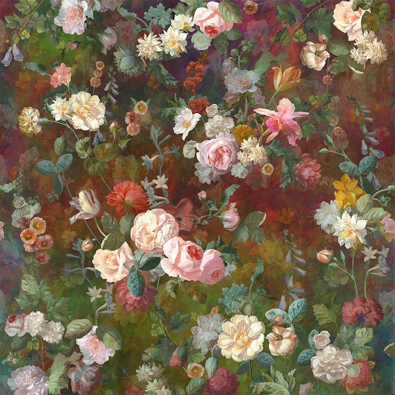 Фрески Affresco Tsvetarium wild-garden-color-1